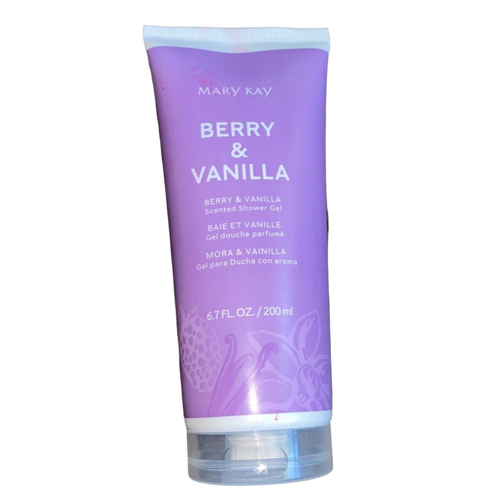 Mary Kay Berry & Vanilla Scented Shower Gel - 6.7 fl. oz. New